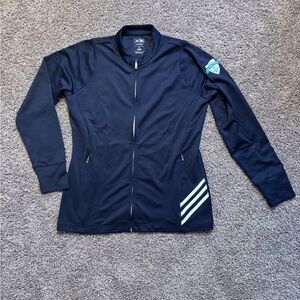 adidas Women's Dark Blue Bomber Jacket